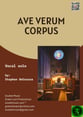 Ave Verum Corpus Vocal Solo & Collections sheet music cover